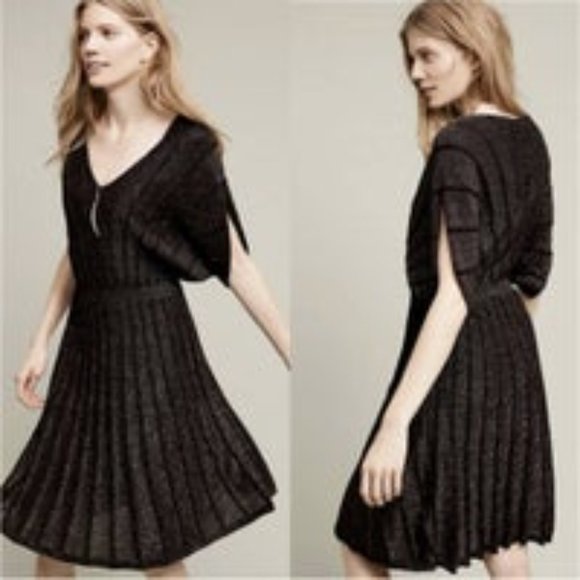 Knitted & Knotted Black Stardust Noir Dress - Picture 1 of 11